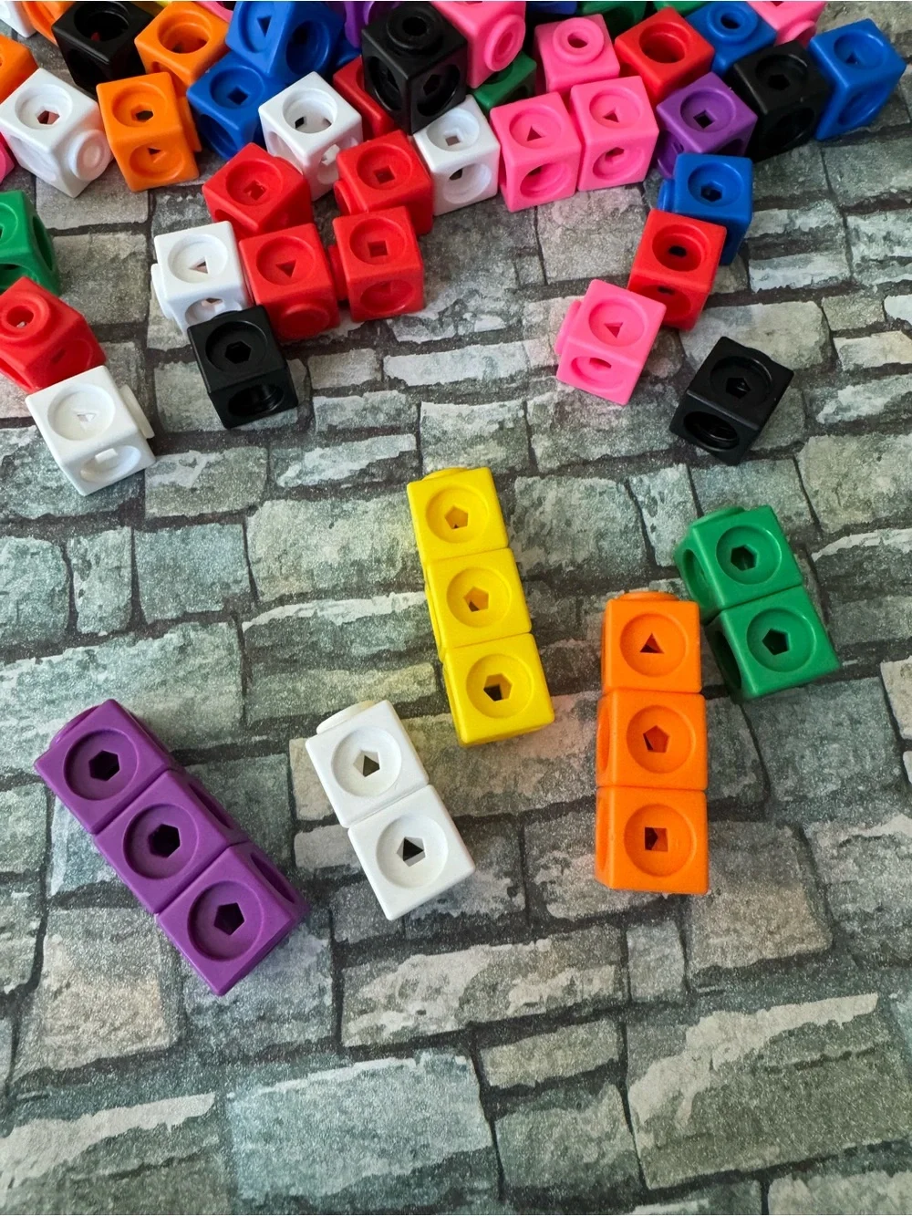 Math Link Cubes